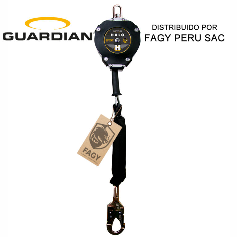 Bloque Retractil Halo Guardian (Srl-Le 10925) 30´ Cable