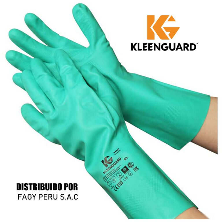 G80 Guante Nitrilo Verde 18" KleenGuard