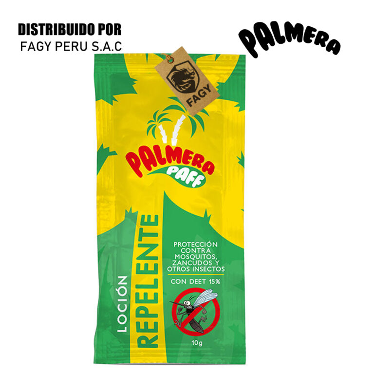 Repelente Palmera Deet 15% en sachet