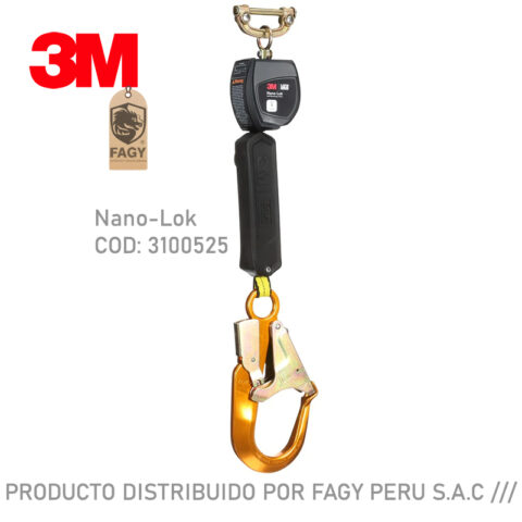 Bloque Retractil 3M DBI-SALA 6 ft (1.80 m) Nano-Lok 3100525