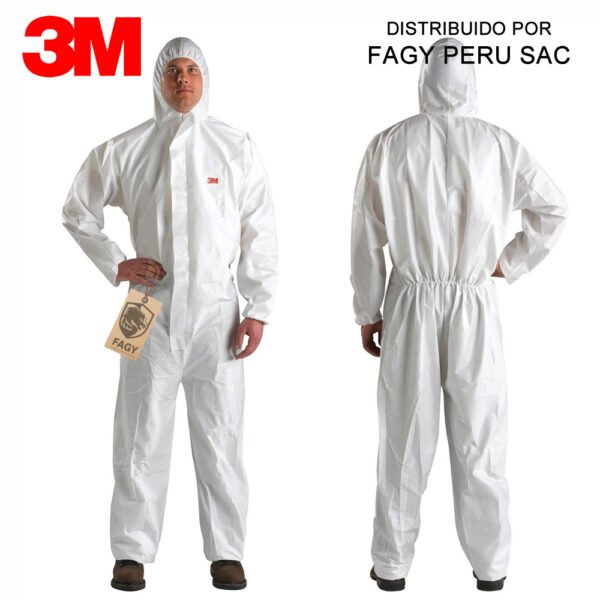 3M 4510 Traje Descartable Blanco