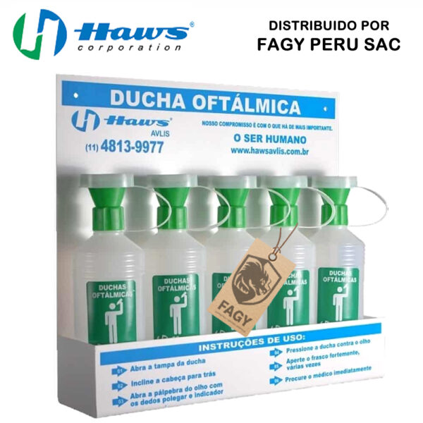 Botella Lavaojos Haws Avlis 500 ml.