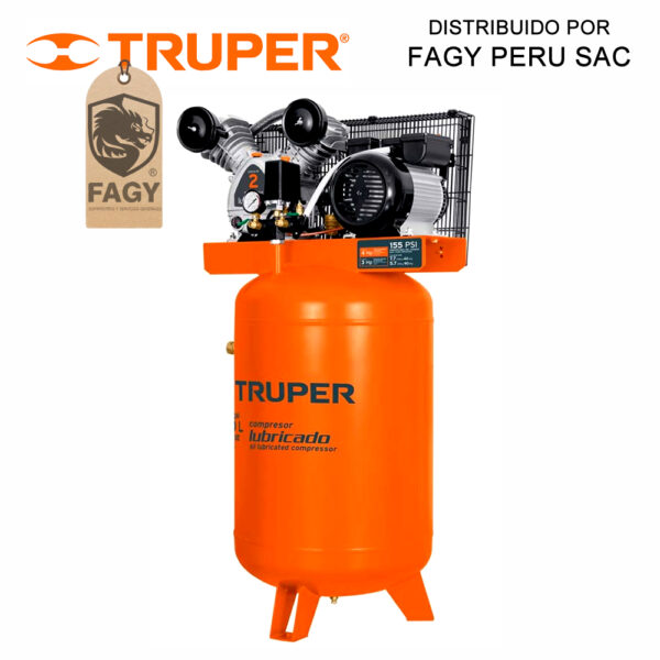 Compresora de Aire Truper 102131, 120 Litros Vertical