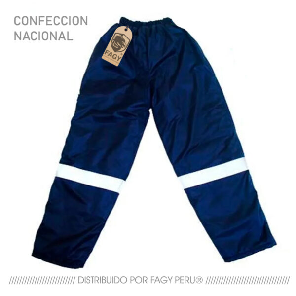 Pantalón térmico con forro polar y cinta reflectante