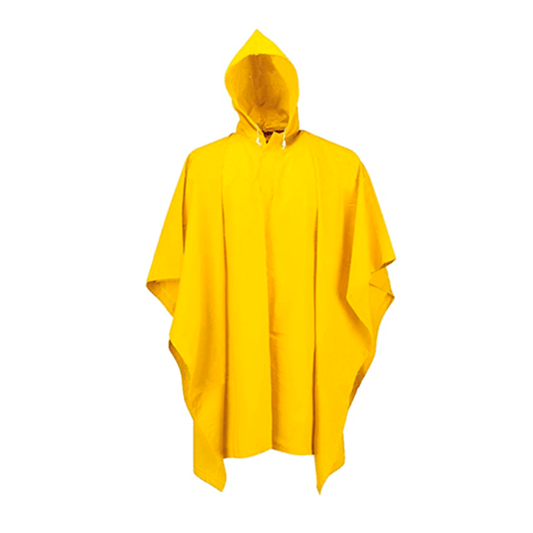 Poncho estándar amarillo