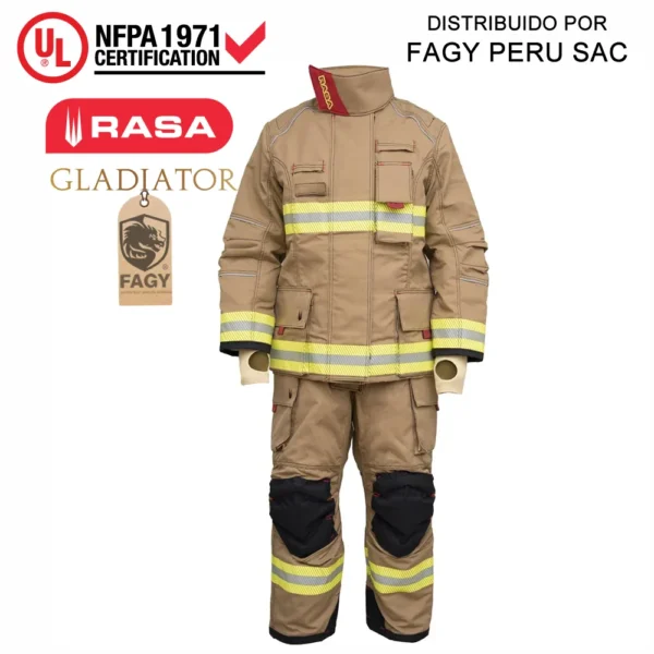 Traje de Bombero Rasa Gladiator-Nfpa 2018